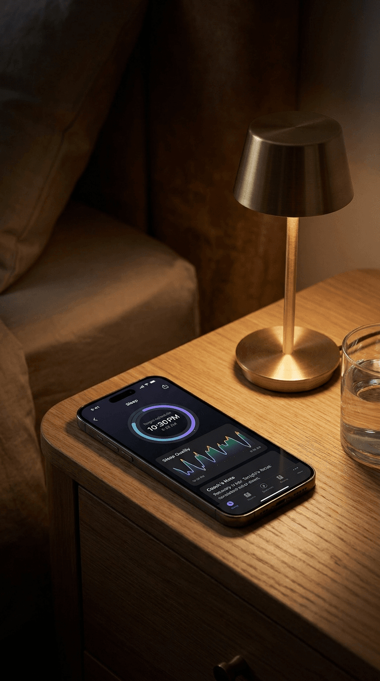 METIS Sleep screen in context
